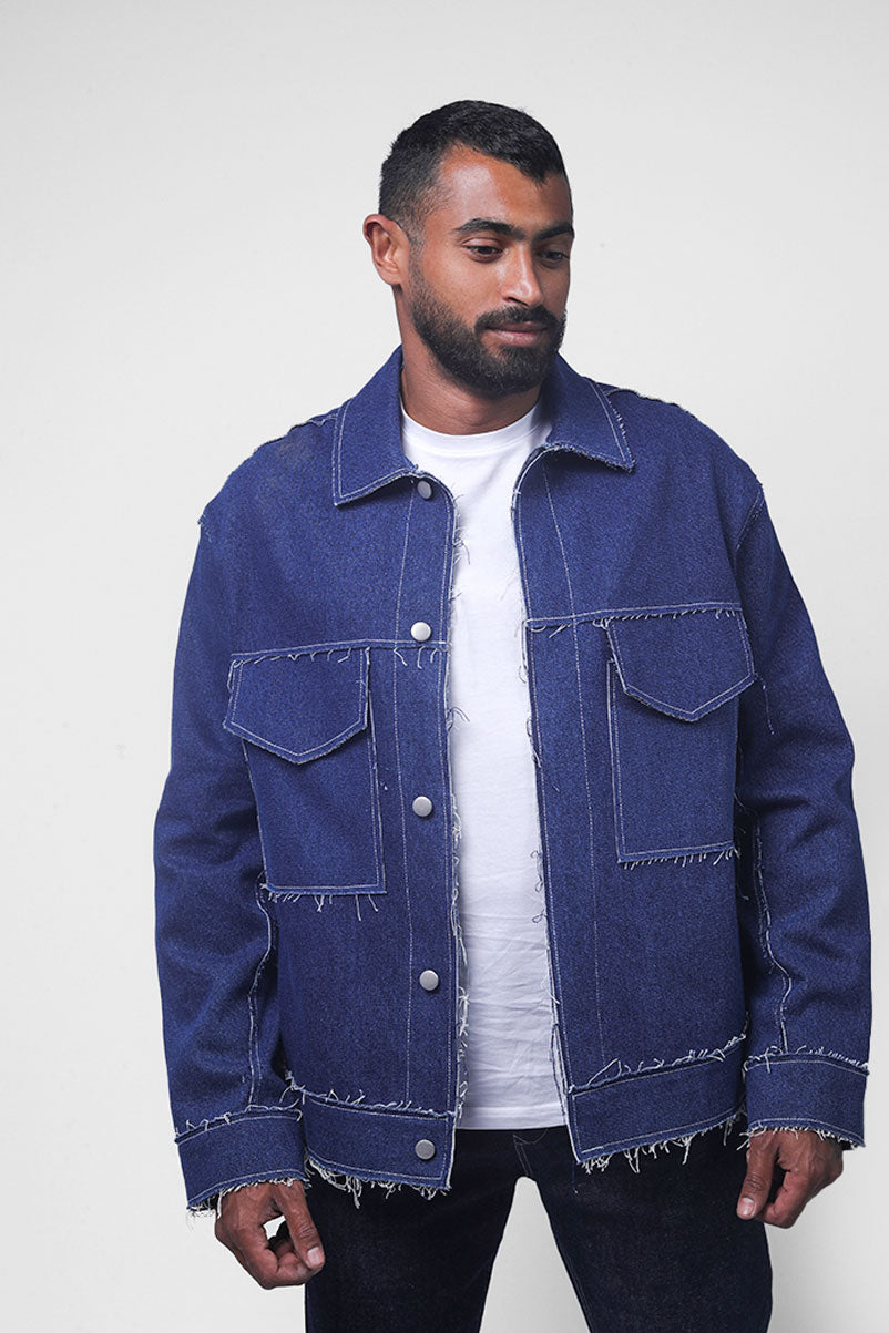 RAW DENIM JACKET