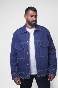 Thumbnail for RAW DENIM JACKET