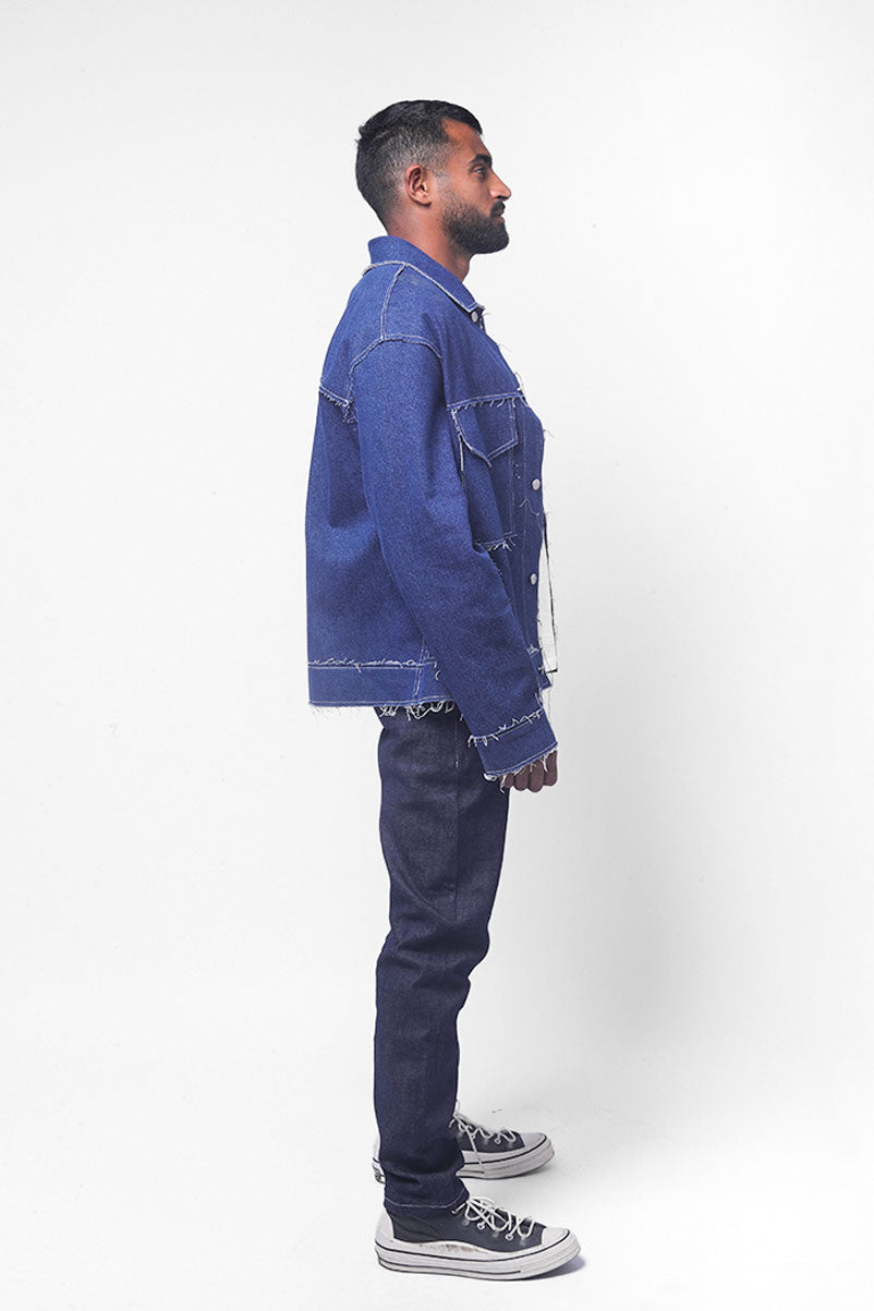 RAW DENIM JACKET