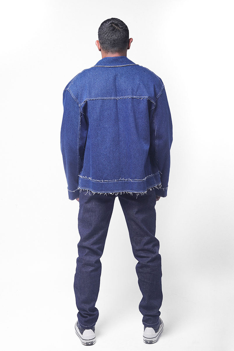 RAW DENIM JACKET